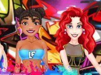 Princess BFF Floss Dance Online Dance Game