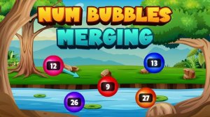Num Bubbles Merging Puzzle Game Online - Puzzle Game