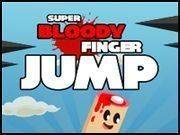Super Bloody Finger Jump Online Reflex Arcade Game