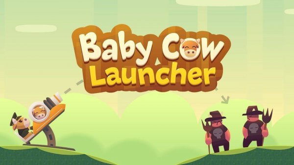 Baby Cow Launcher - Physics Puzzle Game Online