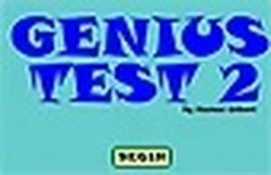 Genius Test 2 Puzzle Game - Brain Teaser