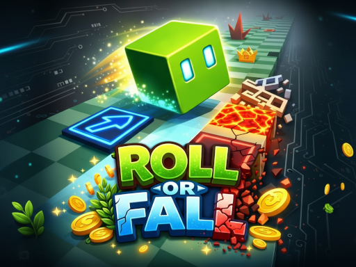 Roll or Fall Action Game