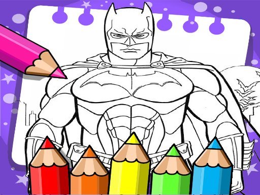 Batman Beyond Coloring Book Game