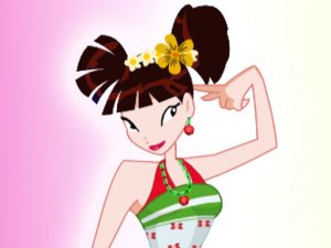 Winx Musa Dress Up Online Game