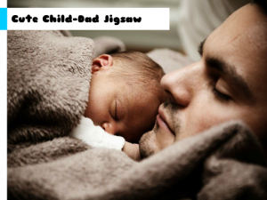 Cute Child-Dad Jigsaw Puzzle Game Online
