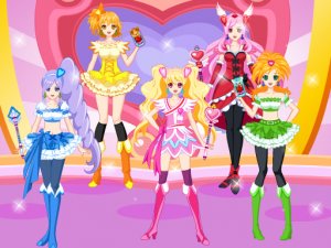 Pretty Cure 4 Fashion Game