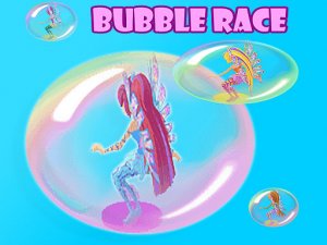 Winx Bubble Race Online Game