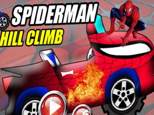Spiderman Hill Climb Adventure Game