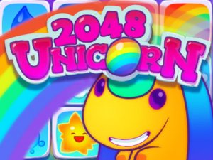 2048 Unicorn Puzzle Game