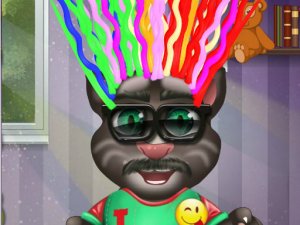 Talking Tom Hair Salon Online Game