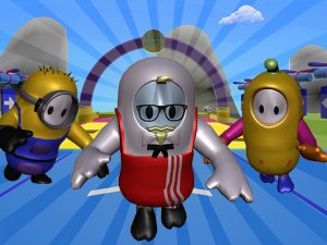 Fall Boys And Girls Running Multiplayer Online Game