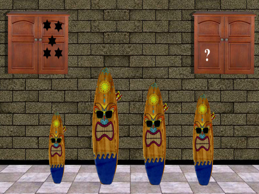 Surfer House Escape Puzzle Game