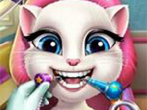 Angela Real Dentist: Vet Animal Teeth Doctor Game