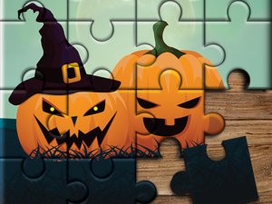 Halloween Puzzle Online Game