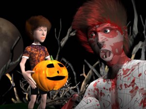 Halloween Hoops Online Game
