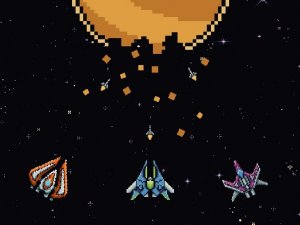 Galactic Pixel Storm Online Game
