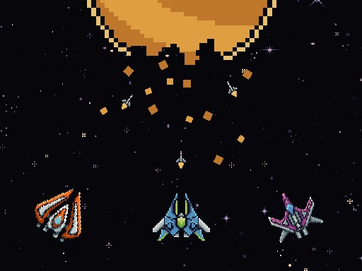 Galactic Pixel Storm Online Game