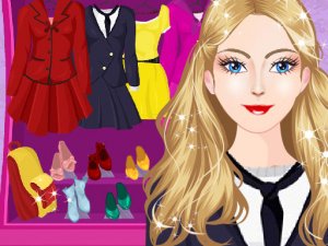 Princess High School Dress Up Online Game