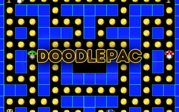 DoodlePac: Classic Arcade Maze Game Online