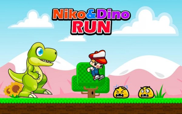 Niko and Dino Run: Endless Runner Online Game