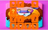 Animal Lion Memory Match Puzzle Game