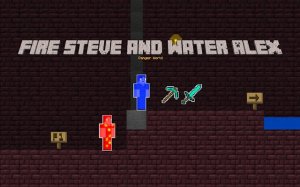 Fire Steve and Water Alex: Elemental Adventure Online Game
