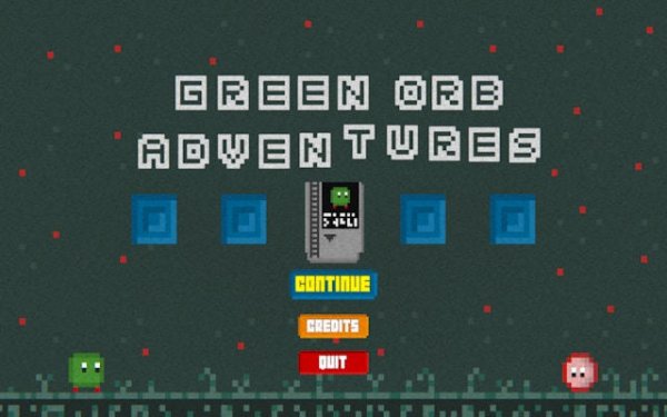 Green Orb Adventure: Pixel Platformer Online Game