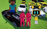 Squid Sprunki Drift Multiplayer Racing Game Online