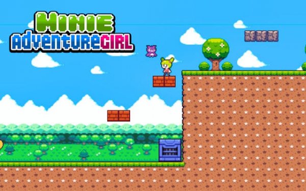 Minie Adventure Girl: Platform Run Online Game