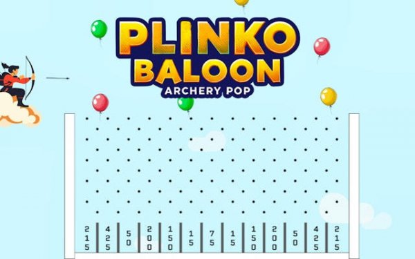 Plinko Balloon Archery Pop - Online Balloon Popping Game