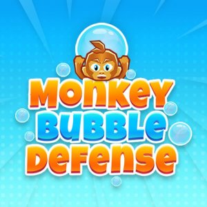 Monkey Bubble Defense Online Game
