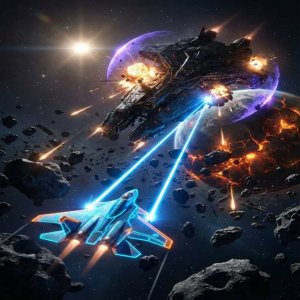 Neon Nexus Starship Evolution