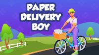 Paper Delivery Boy Bike Delivery Game Arcade Game